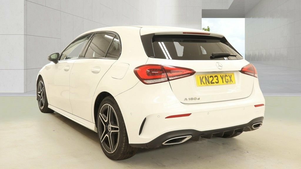 Mercedes-Benz A Class 2L Amg Line KN23YGX White #3