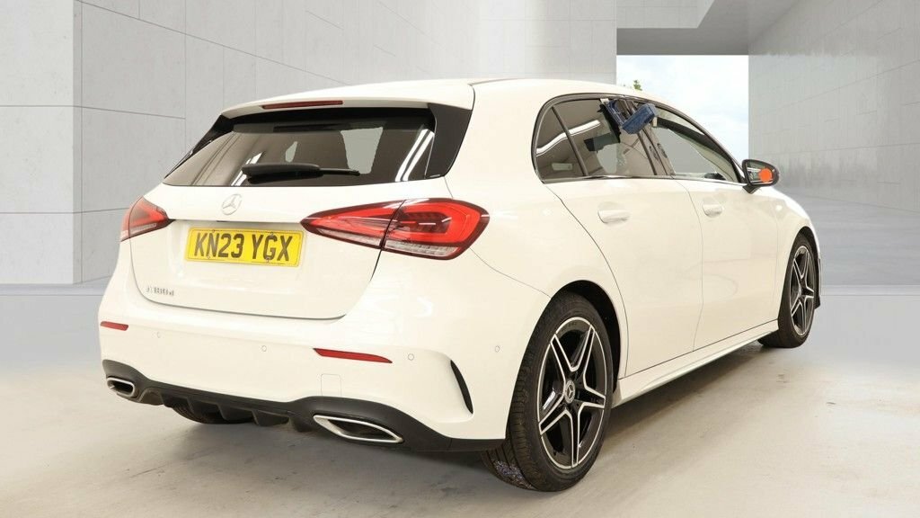 Mercedes-Benz A Class 2L Amg Line KN23YGX White #2