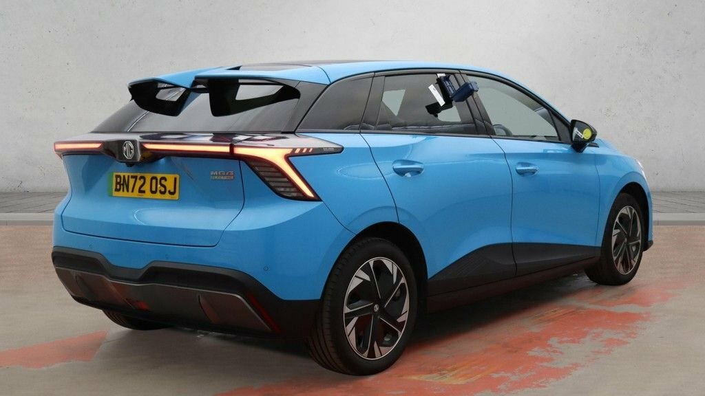 MG MG4 Hatchback Blue #2