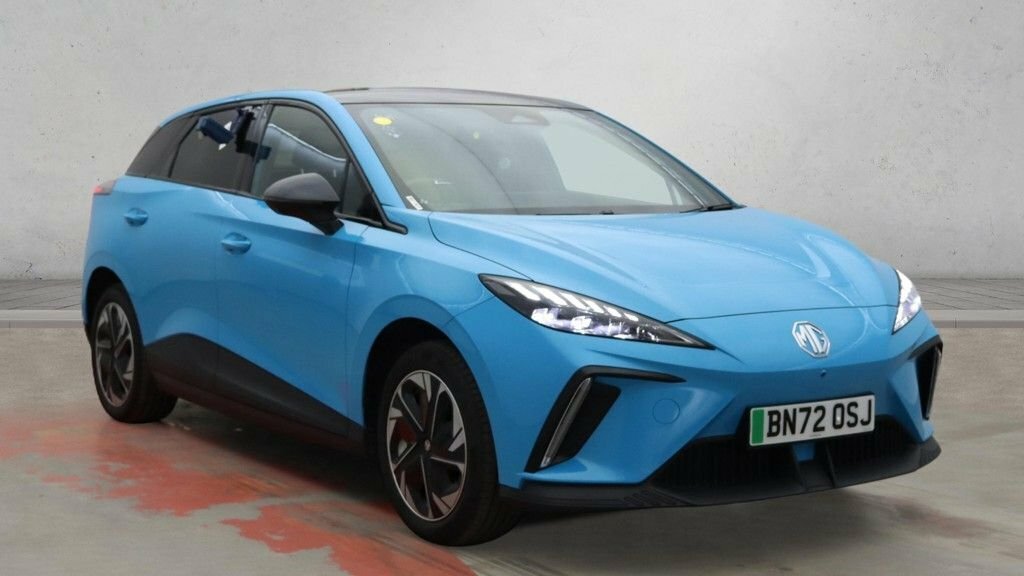 MG MG4 Hatchback Blue
