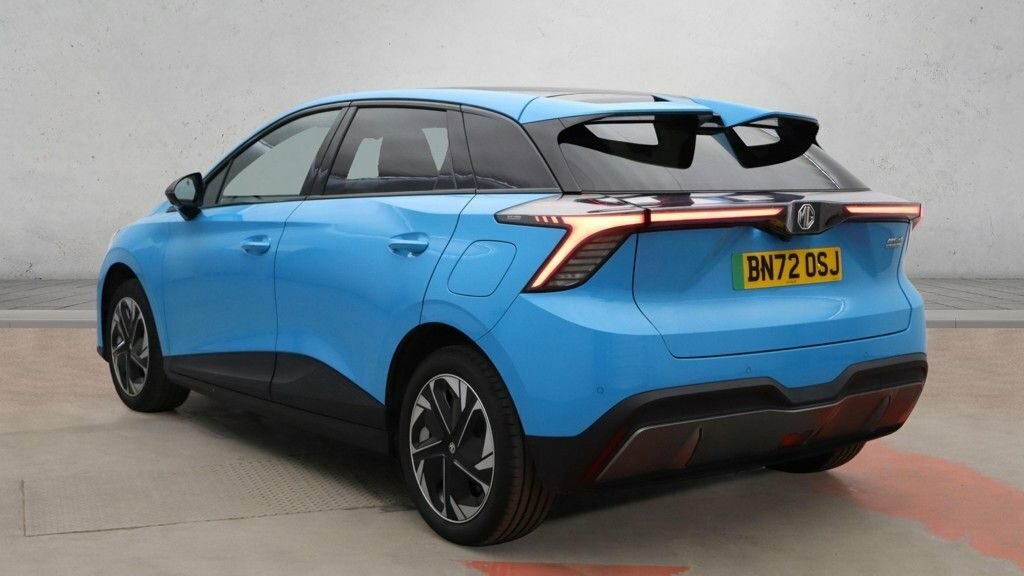 MG MG4 Hatchback Blue #3