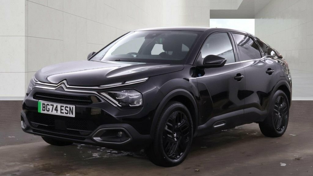 Citroen e-C4 Hatchback Black #4
