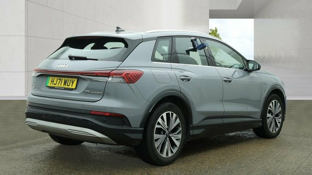 Audi Q4 E Tron Suv Grey #2