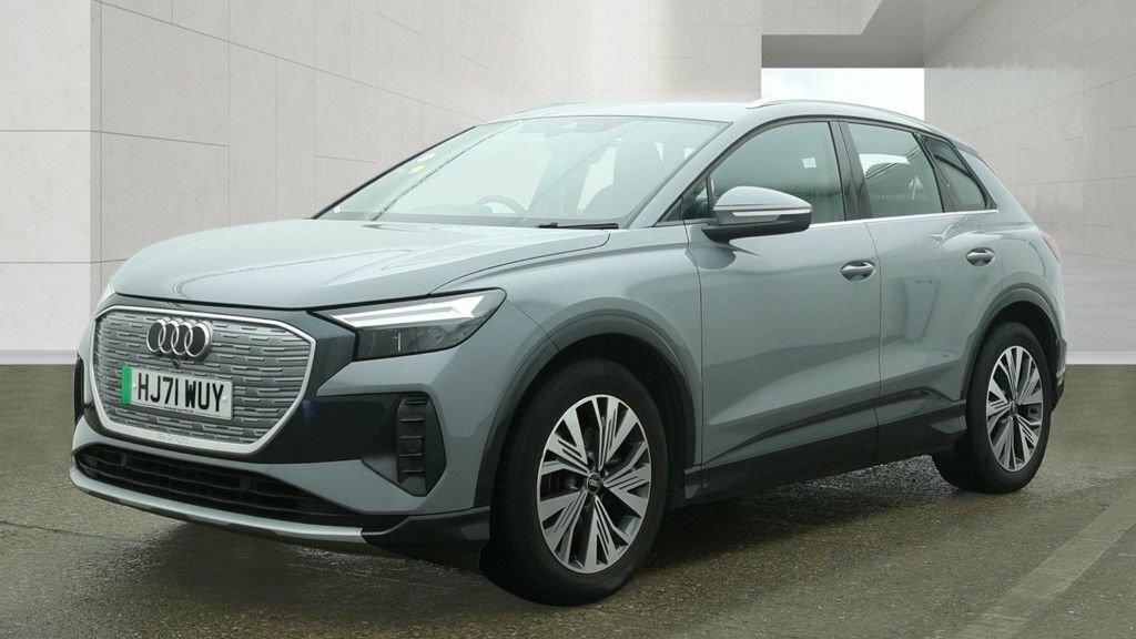 Audi Q4 E Tron Suv Grey #4