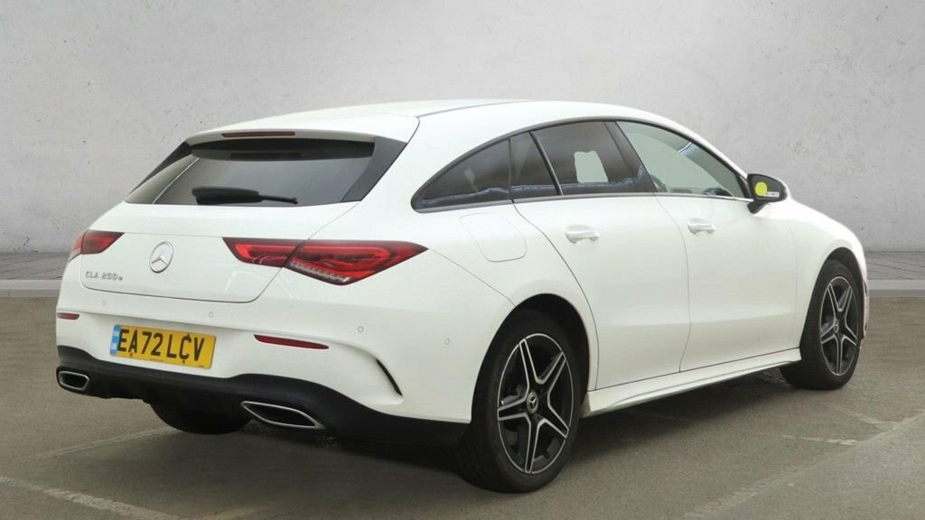 Mercedes-Benz CLA Class 1.3L Amg Line White #2