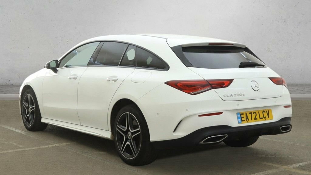 Mercedes-Benz CLA Class 1.3L Amg Line White #3