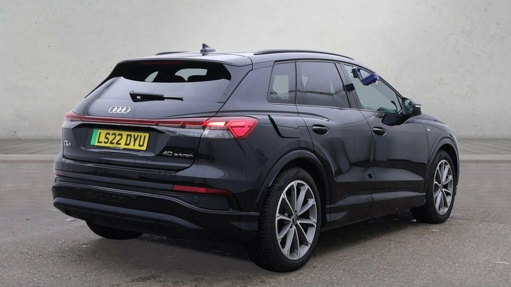 Audi Q4 E Tron Suv Black #2
