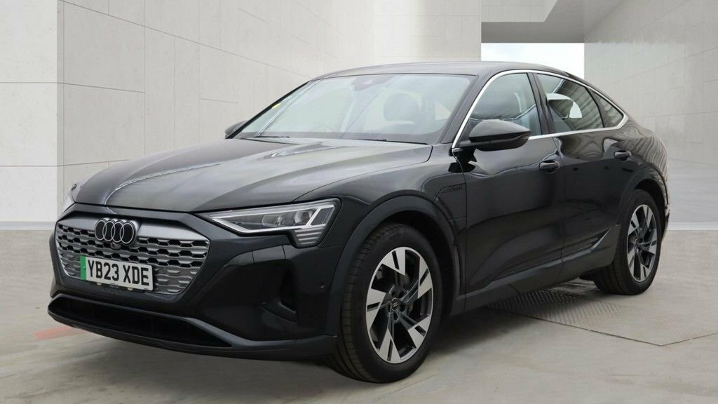 Audi Q8 e tron Suv Black #4