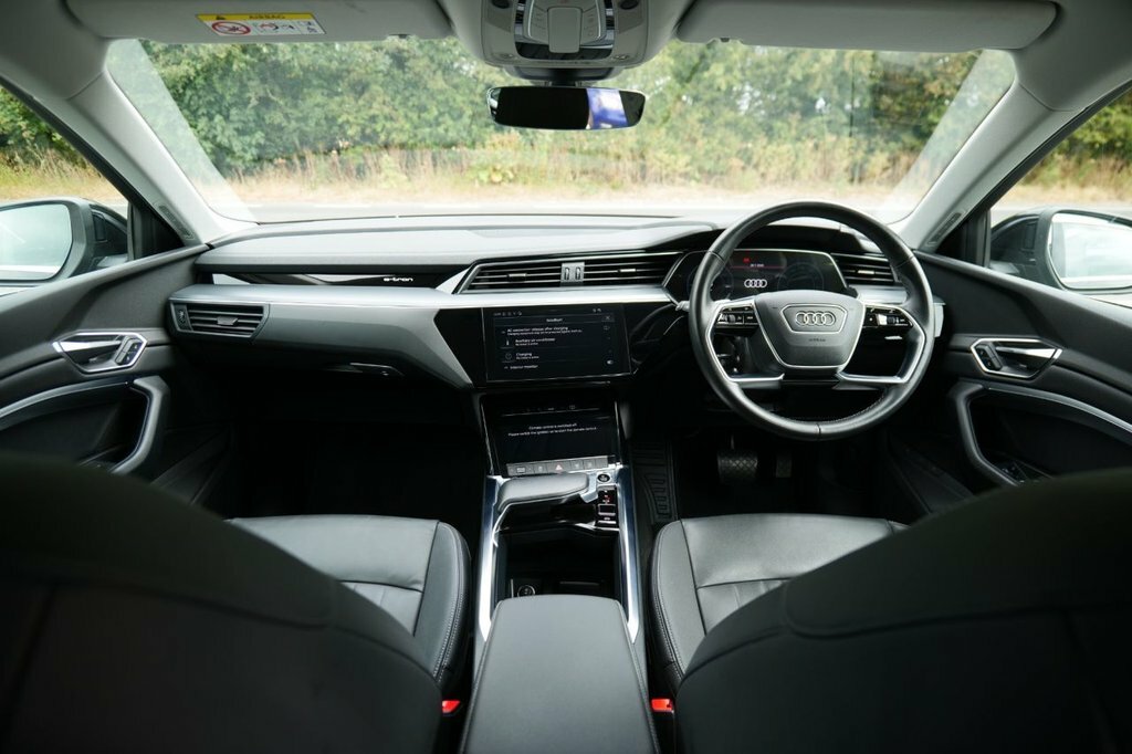 Audi Q8 e tron Suv Black #3