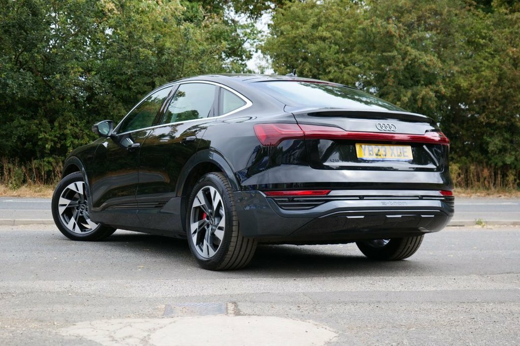 Audi Q8 e tron Suv Black #2
