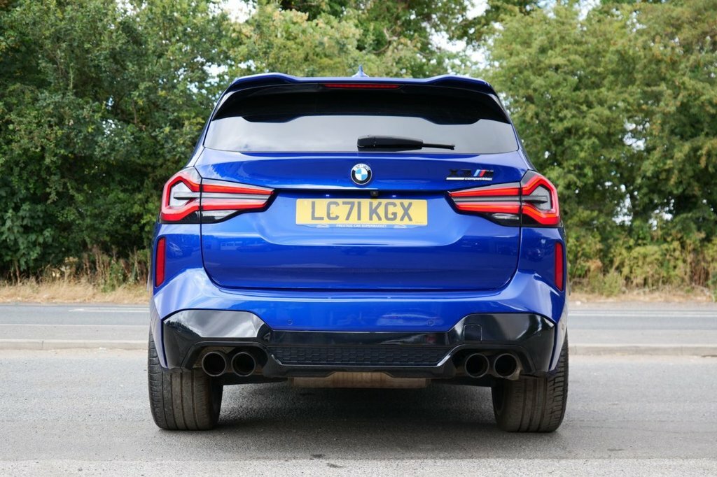BMW X3 M 3L Competition Blue #5