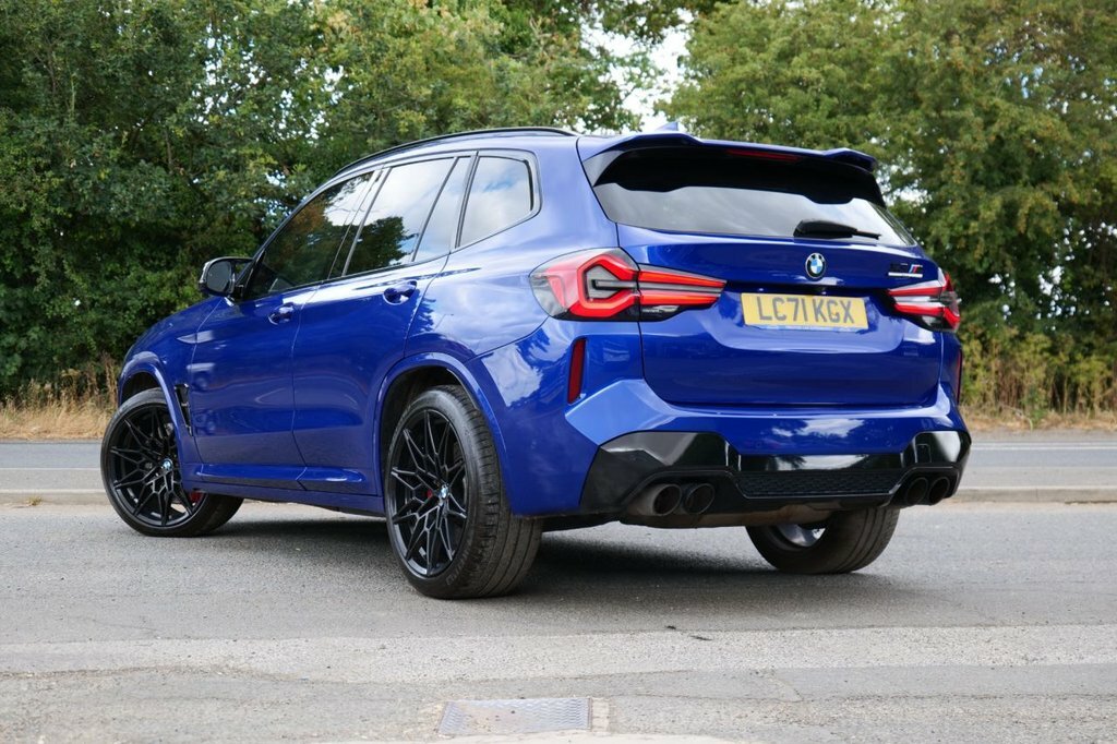 BMW X3 M 3L Competition Blue #2
