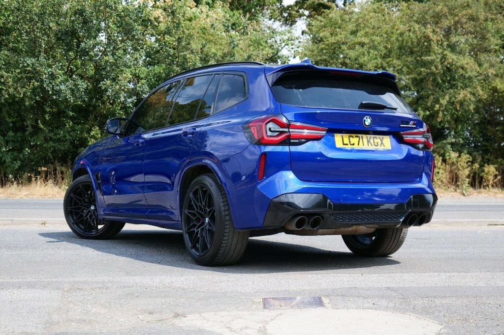 BMW X3 M 3L Competition Blue #2