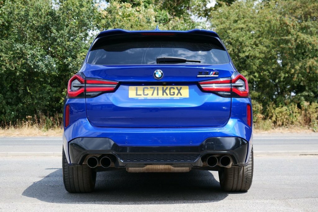 BMW X3 M 3L Competition Blue #5