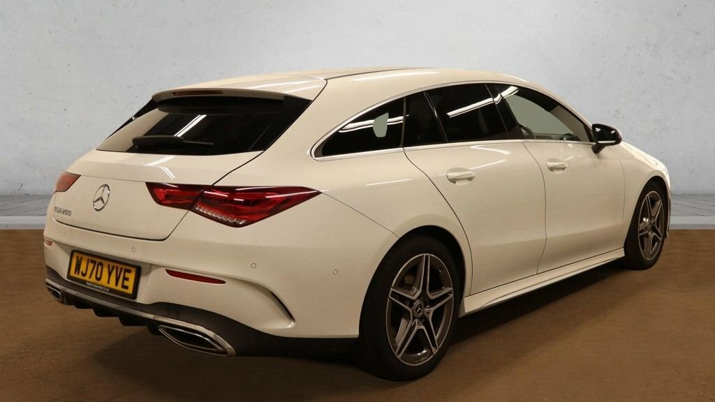 Mercedes-Benz CLA Class 1.3L Amg Line White #2