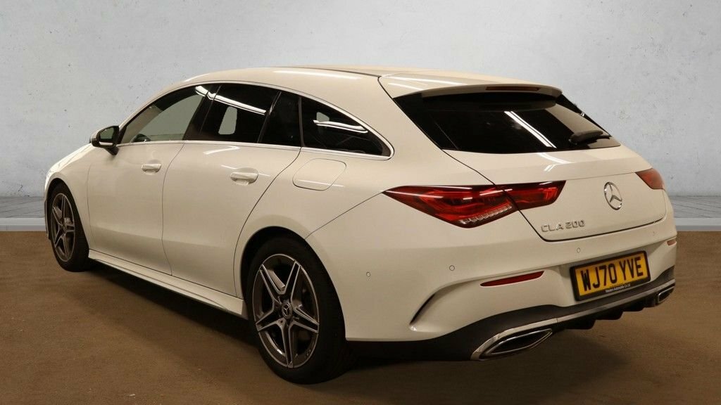 Mercedes-Benz CLA Class 1.3L Amg Line White #3