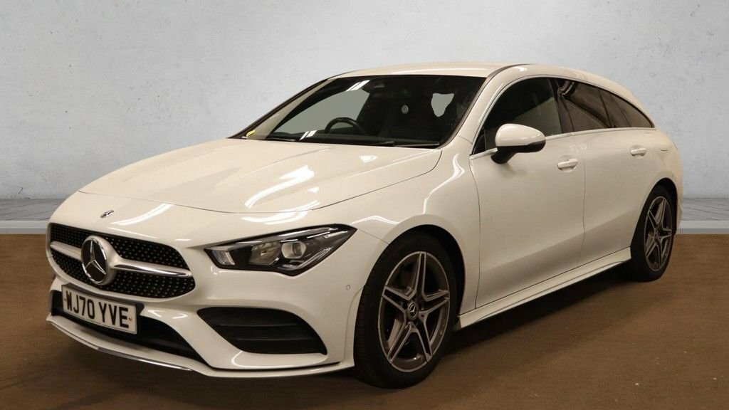 Mercedes-Benz CLA Class 1.3L Amg Line White #4