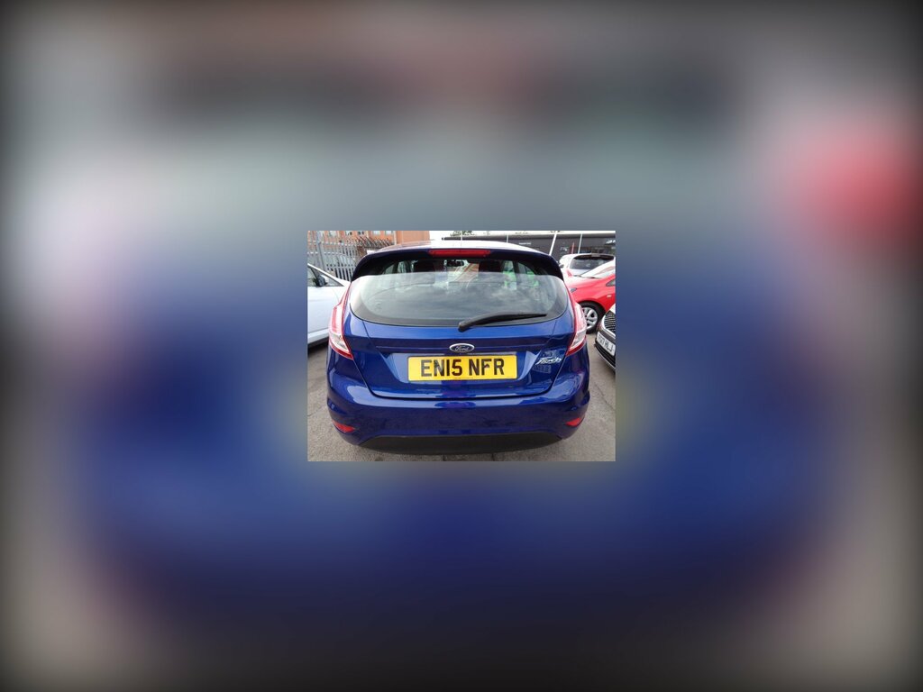 Ford Fiesta 1.25 Zetec Hatchback Euro 6 82 Blue #5