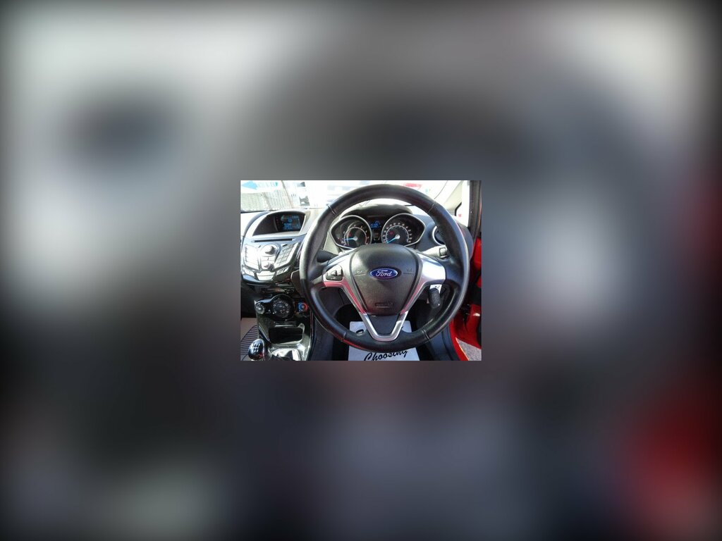Ford Fiesta 1.25 Zetec Hatchback Euro 5 82 Red