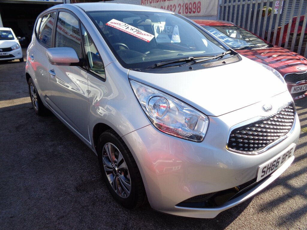 Kia Venga 1.4 2 Mpv Euro 6 Ss 89 Bhp Silver