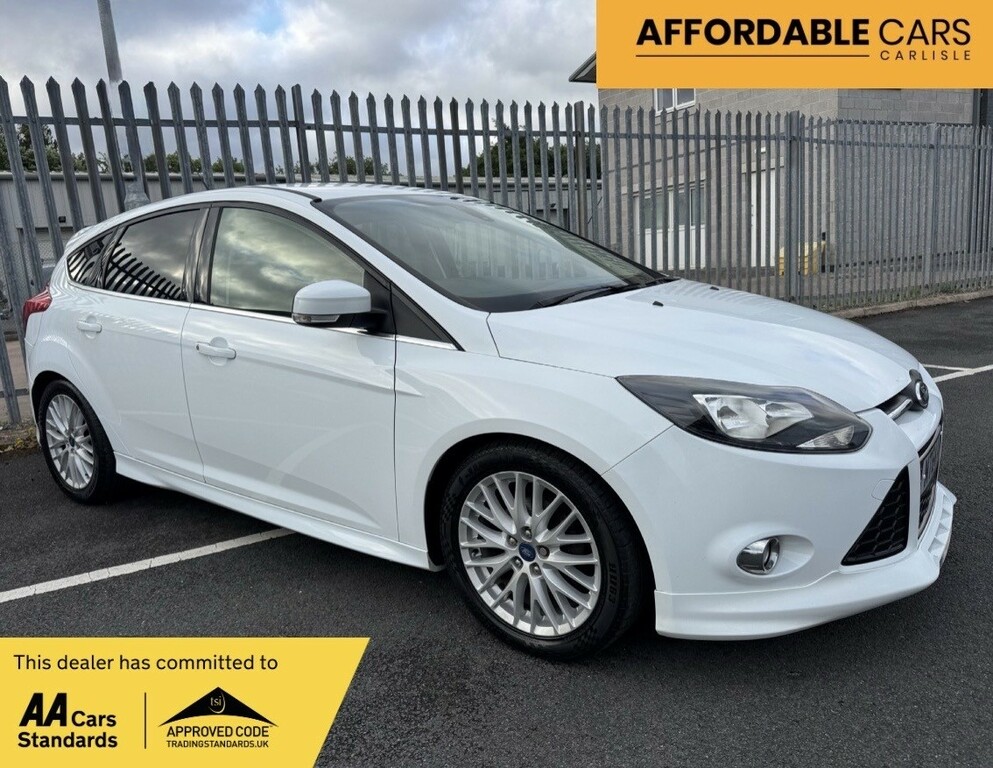 Ford Focus Zetec S 1.0 T White