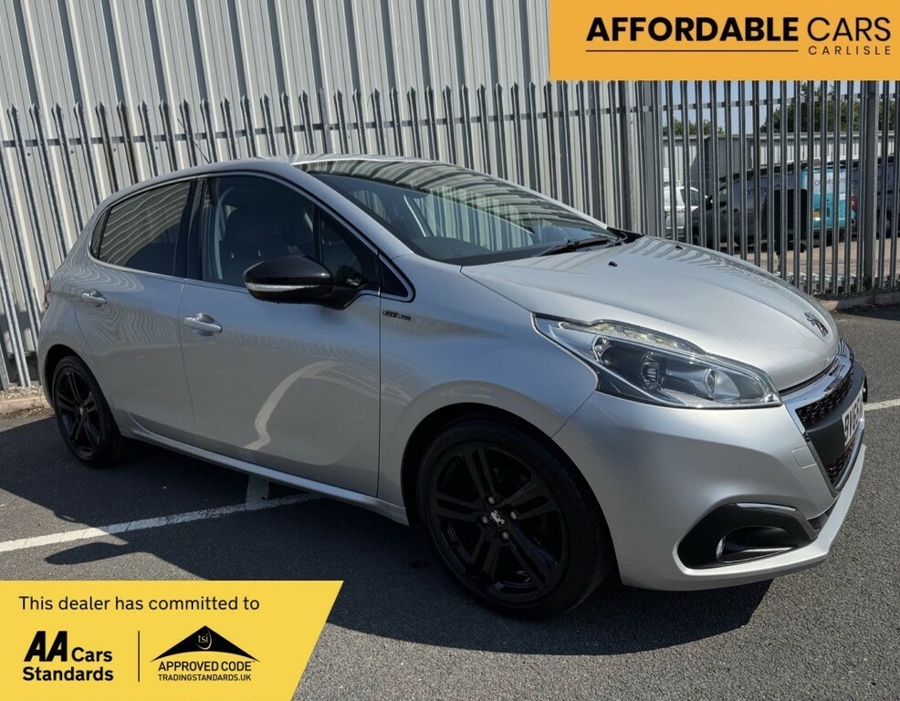 Peugeot 208 Gt Line 1.2 Puretech Silver