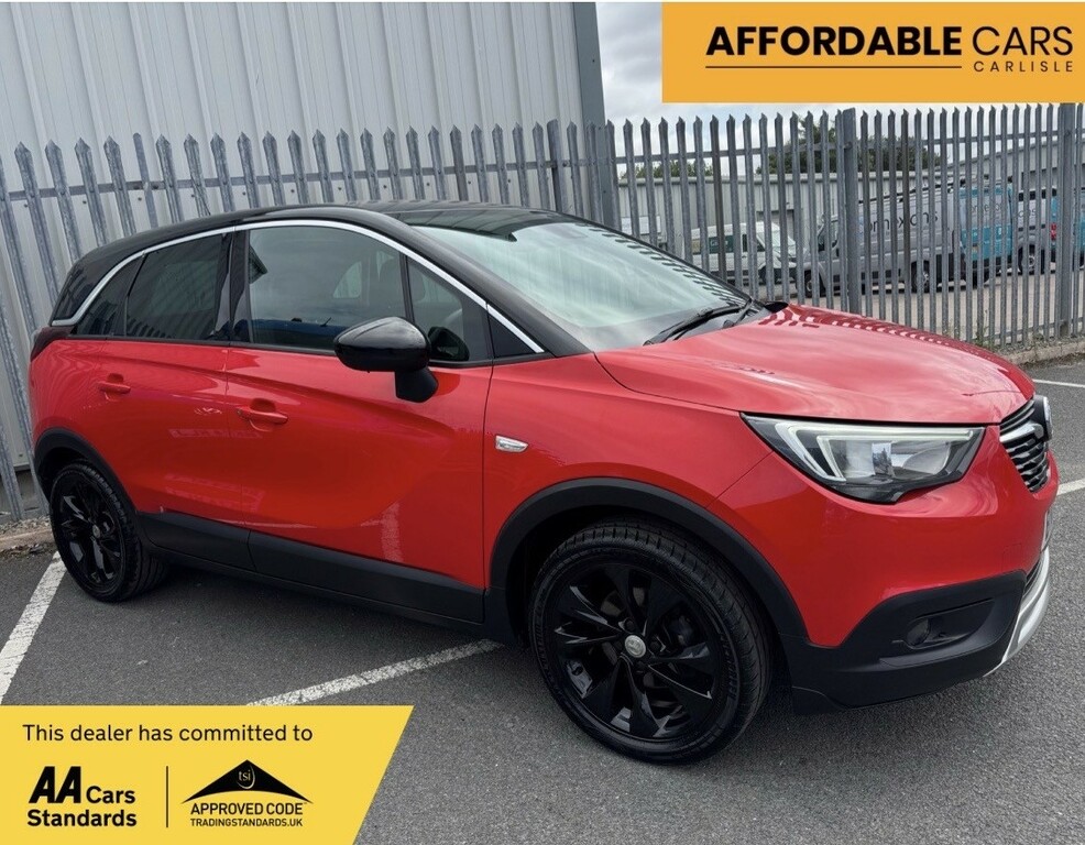 Vauxhall Crossland X Tech Line Nav 1.2 Turbo Red