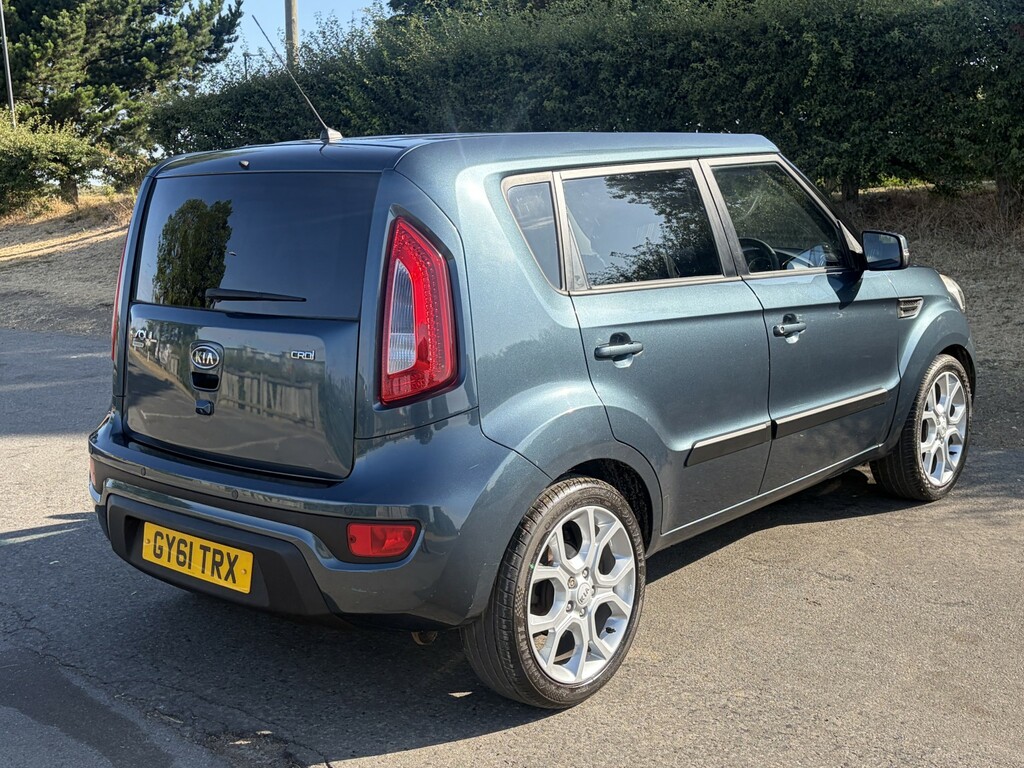 Kia Soul Suv 1.6 Crdi Hunter 2011 GY61TRX Blue #6