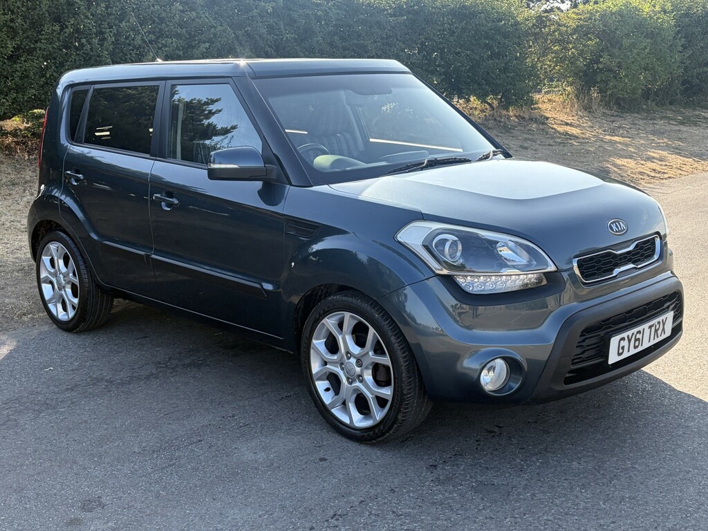 Kia Soul Suv 1.6 Crdi Hunter 2011 GY61TRX Blue #3