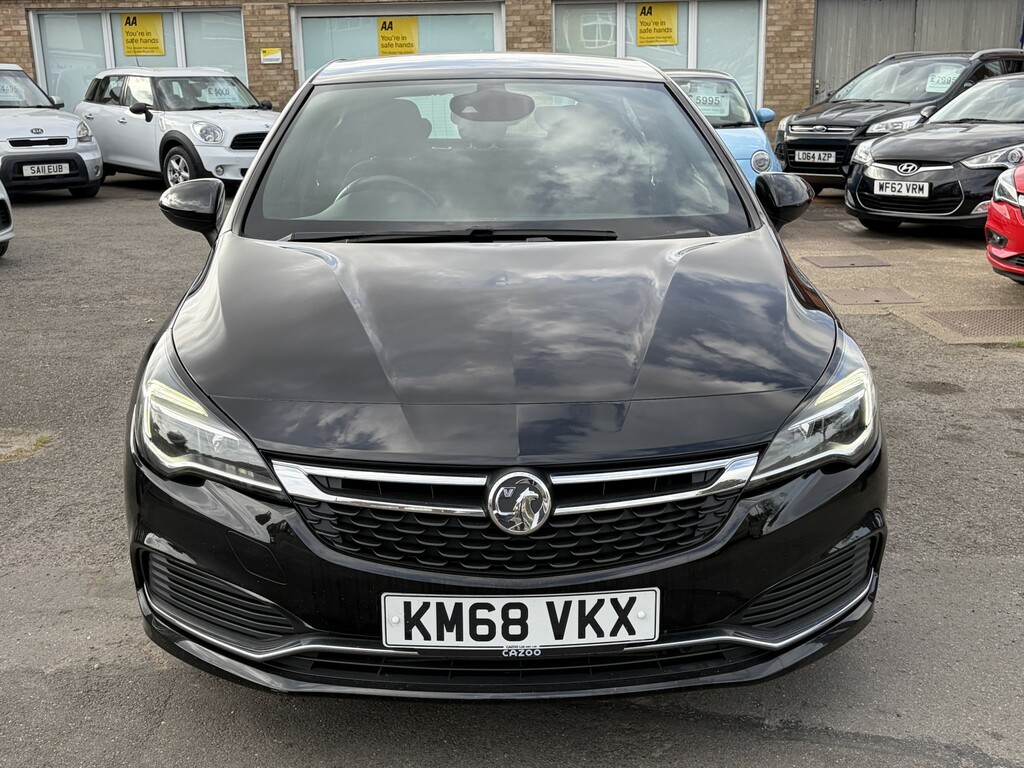 Vauxhall Astra Hatchback 1.6 Cdti Blueinjection Sri VX Line Nav KM68VKX Black #2
