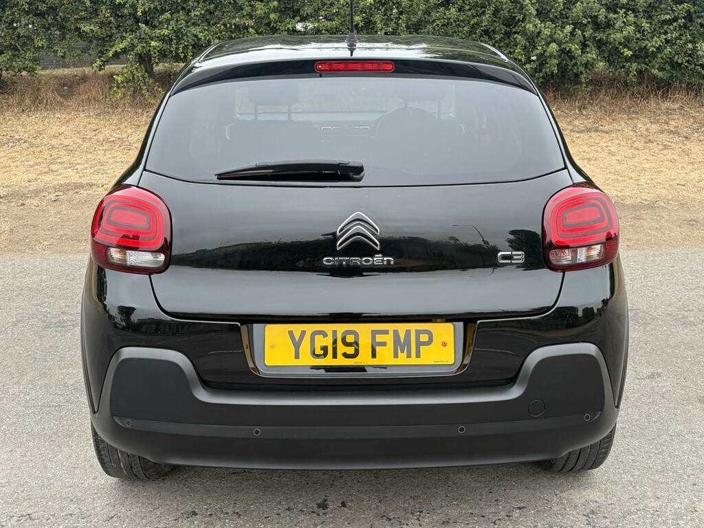 Citroen C3 Hatchback 1.2 Puretech Flair 2019 YG19FMP Black #5
