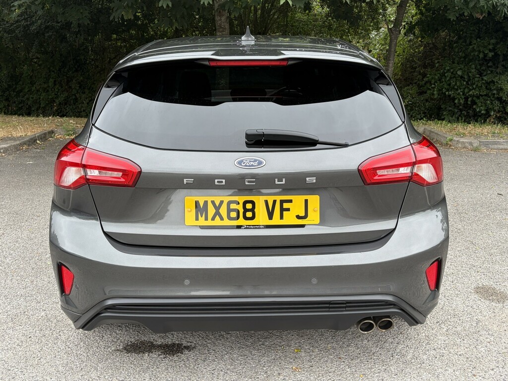 Ford Focus Hatchback 1.0 T Ecoboost St-line X 2018 MX68VFJ Grey #5