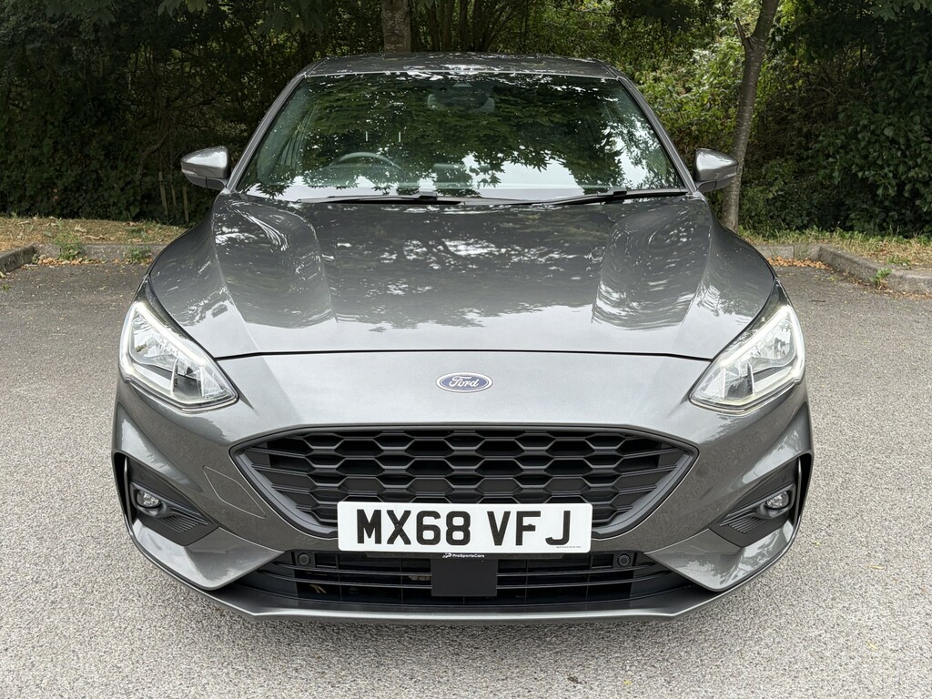 Ford Focus Hatchback 1.0 T Ecoboost St-line X 2018 MX68VFJ Grey #2