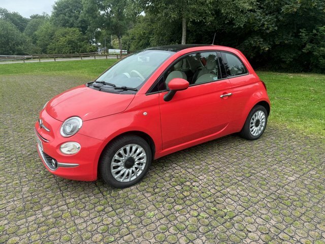 Fiat 500 1.2 Lounge Hatchback Euro 6 S S FE66VDO Pink #3