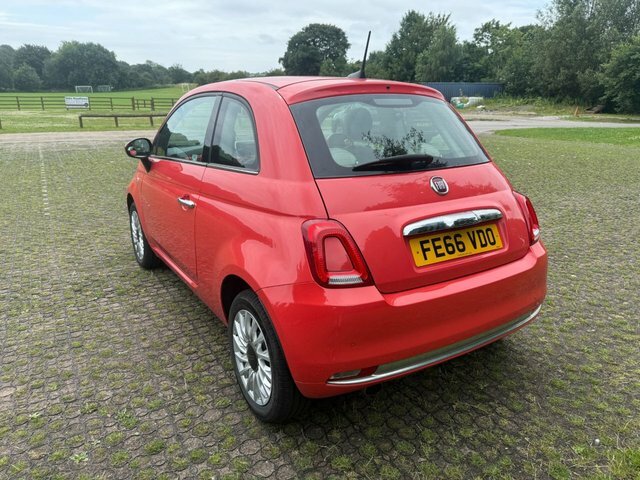 Fiat 500 1.2 Lounge Hatchback Euro 6 S S FE66VDO Pink #4
