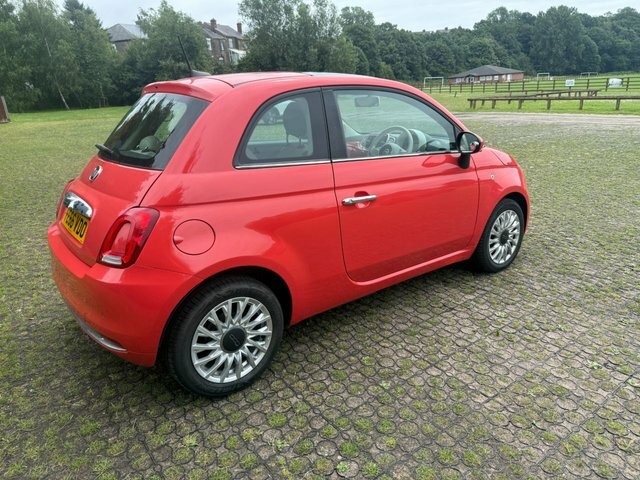 Fiat 500 1.2 Lounge Hatchback Euro 6 S S FE66VDO Pink #6