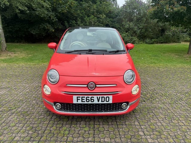 Fiat 500 1.2 Lounge Hatchback Euro 6 S S FE66VDO Pink #2