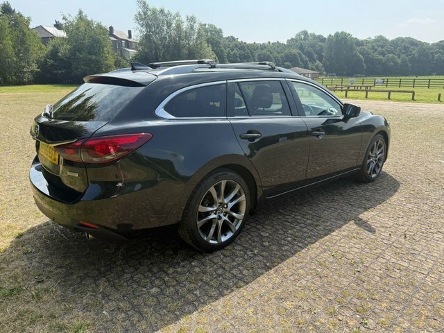 Mazda 6 2.2 Skyactiv-d Sport Nav Estate Eu Black #6