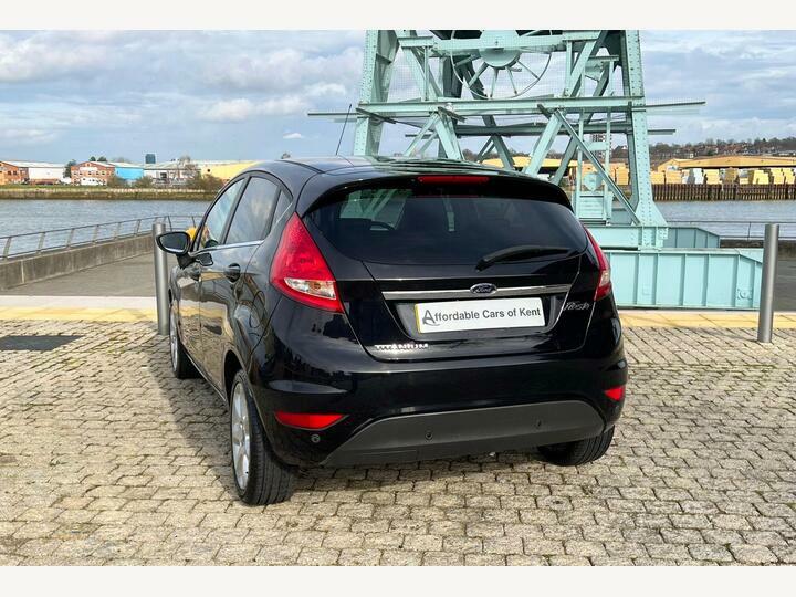 Ford Fiesta 1.4 Titanium Hatchback 154 G B11OPS Black #6
