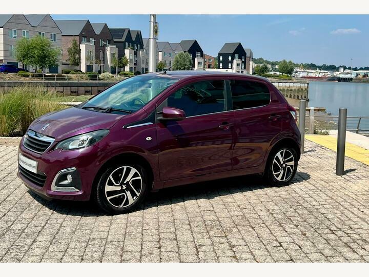 Peugeot 108 1.2 Vti Puretech Allure Hatchback Manua Purple #4