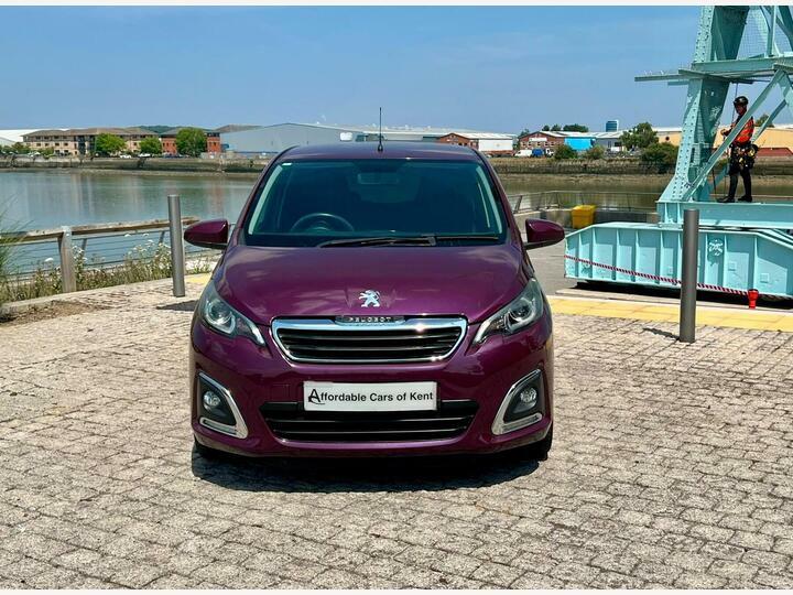 Peugeot 108 1.2 Vti Puretech Allure Hatchback Manua Purple #2
