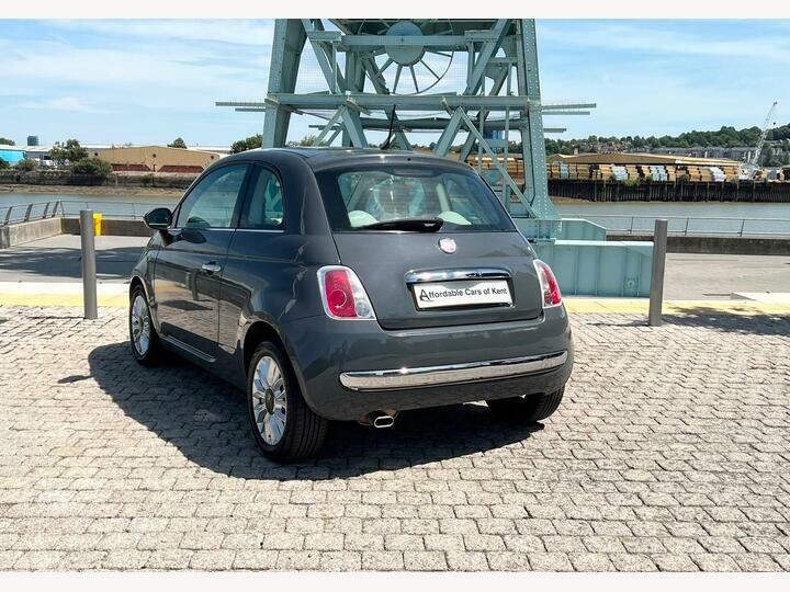 Fiat 500 1.2 Lounge Dualogic Euro 6 Ss Grey #6