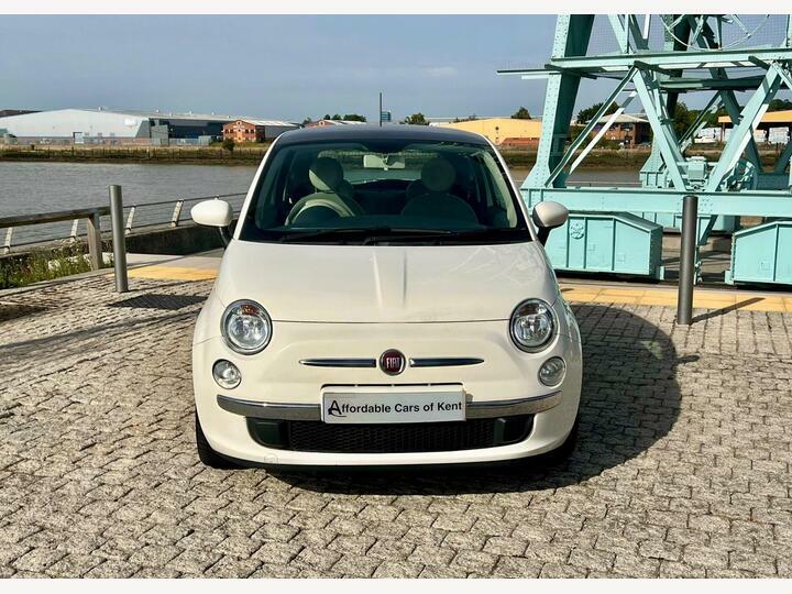 Fiat 500 1.2 Lounge Dualogic Euro 4 White #2