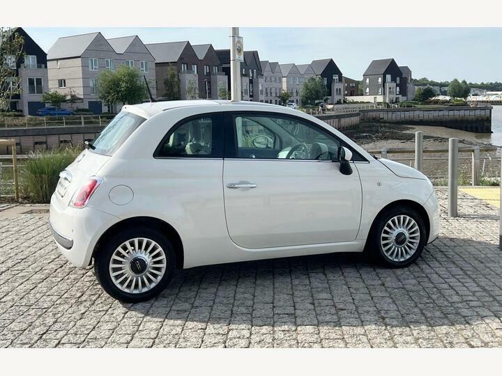 Fiat 500 1.2 Lounge Dualogic Euro 4 White #6