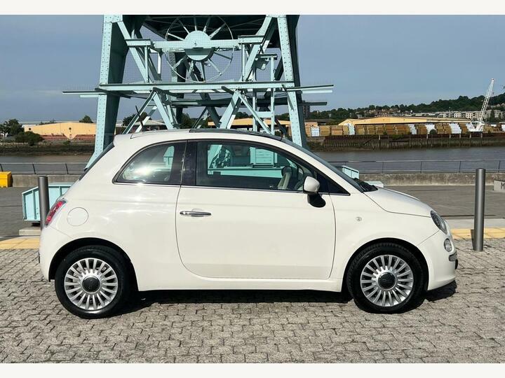Fiat 500 1.2 Lounge Dualogic Euro 4 White #3
