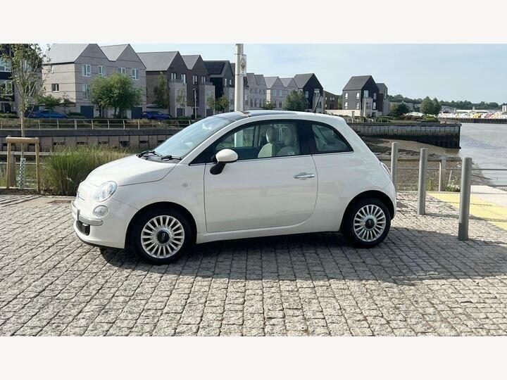 Fiat 500 1.2 Lounge Dualogic Euro 4 White #4