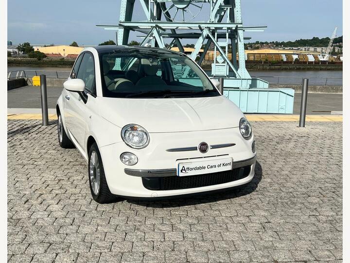 Fiat 500 1.2 Lounge Dualogic Euro 4 White