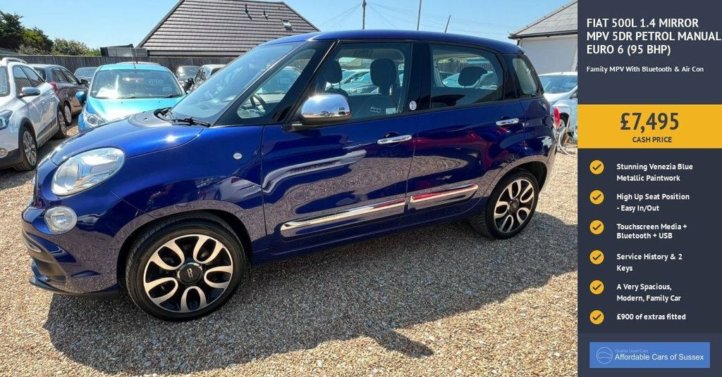 Fiat 500L 500L City Cross Blue #13
