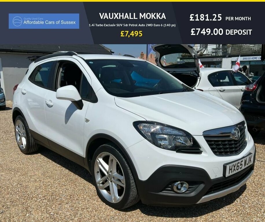Vauxhall Mokka 1.4L Exclusiv HX65WJK White #3