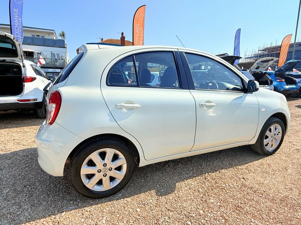 Nissan Micra 1L Acenta White #2